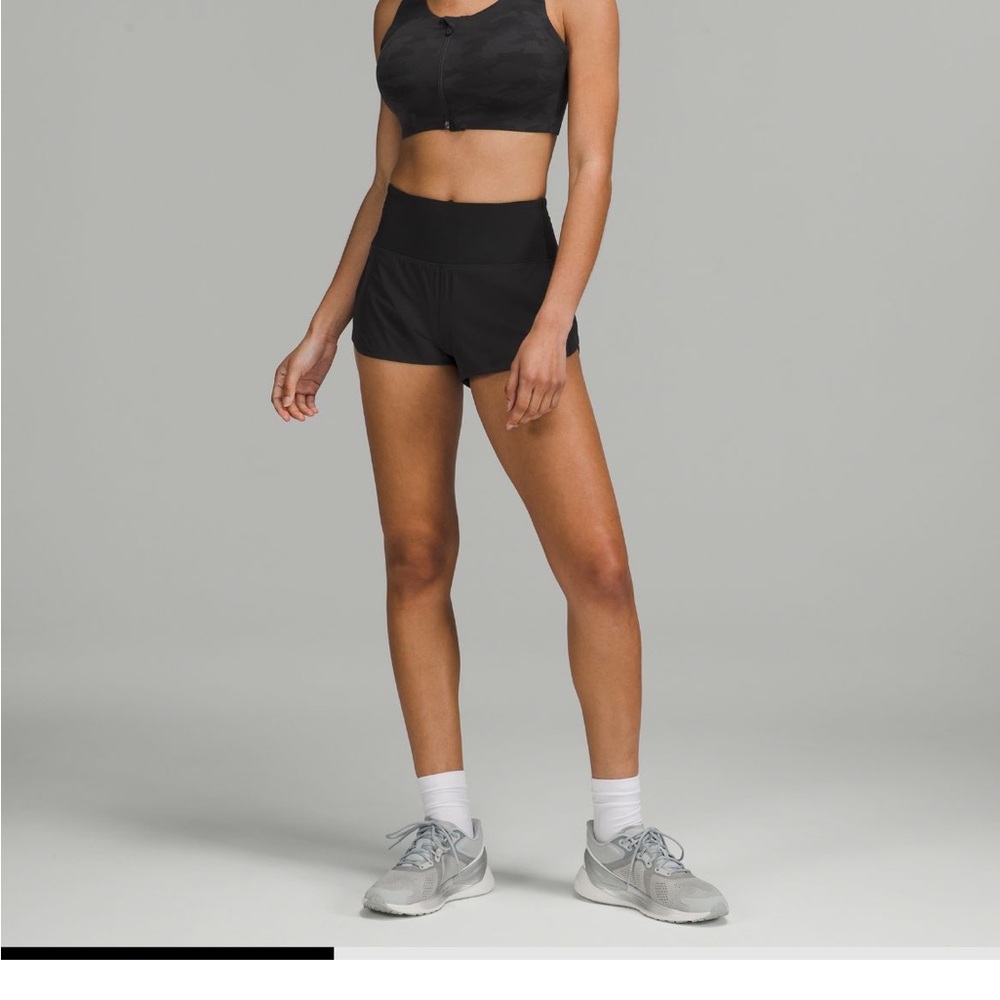 Lululemon speed up high rise shorts